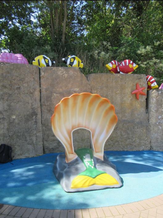 Im Land der Meerjungfrauen gibt es tolle Wasserspiele